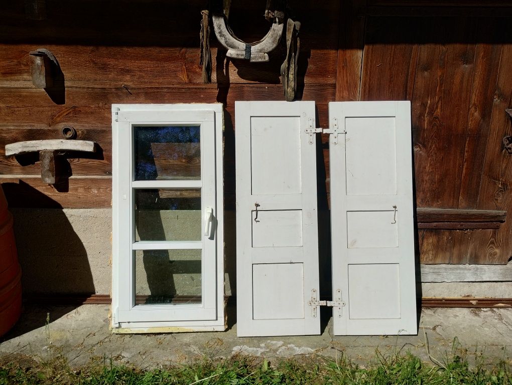 Okna drewniane uchylne szprosy