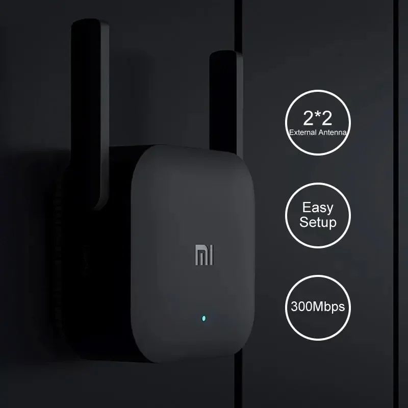 Усилитель сигнала, ретранслятор Xiaomi Wifi Amplifier Pro 300M 2.4g