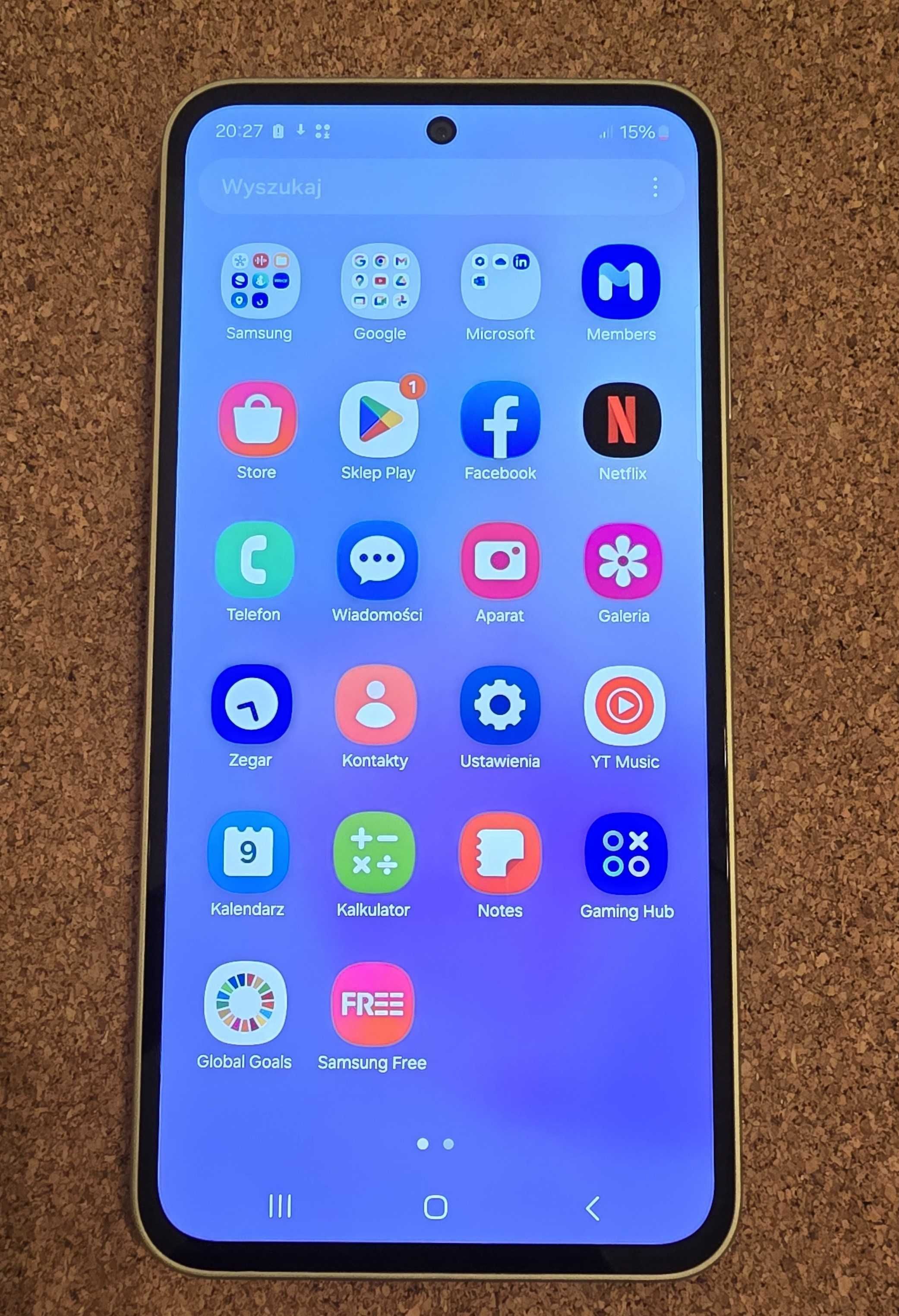 Samsung Galaxy A35 5G SM-S356 B/DS 6GB/128GB Żółty Nowy Gwarancja