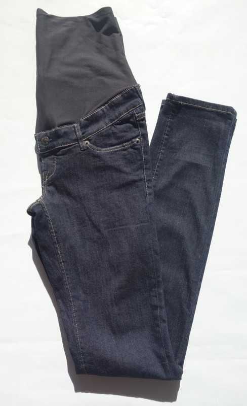 NOWE jeansy ciążowe rurki 34/XS spodnie skinny H&M