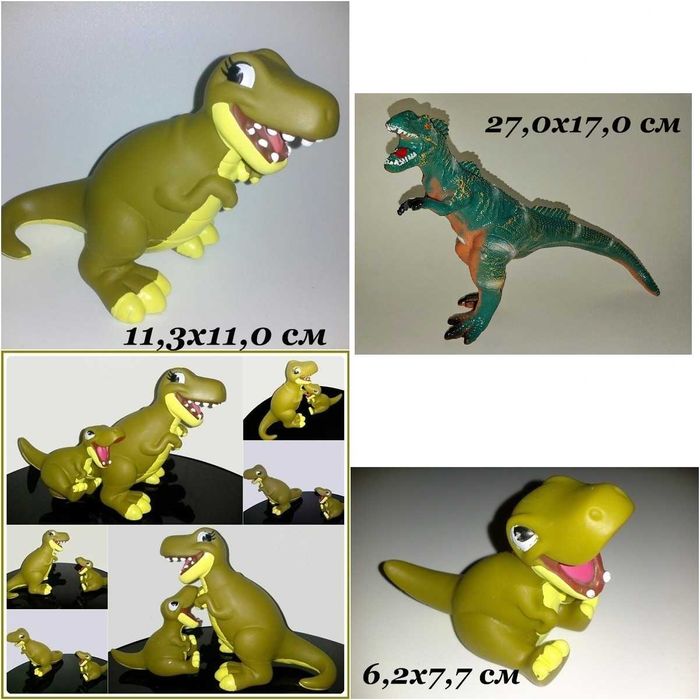 Большие Фигурки игрушки Динозавры драконы динозавры Шляхт Schleich