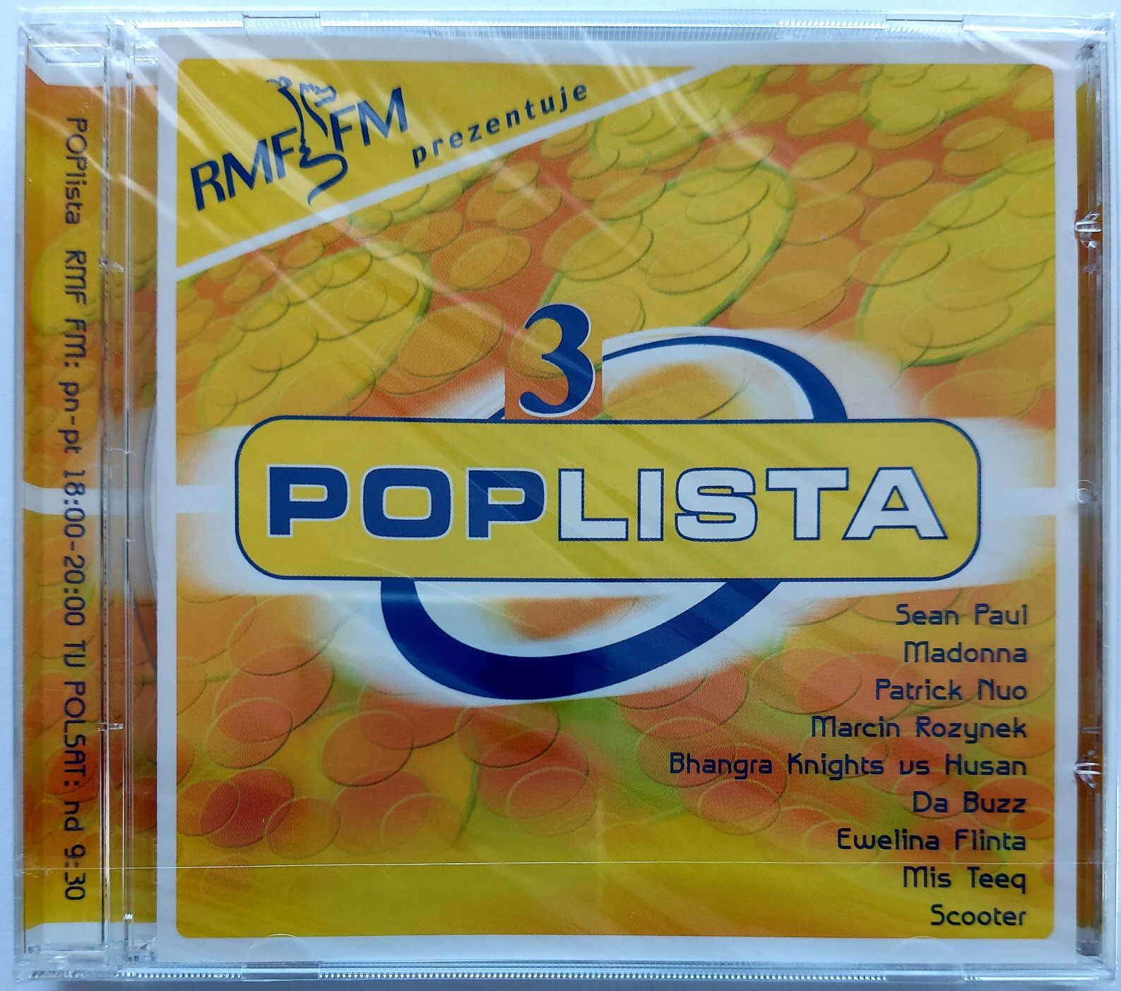 Pop Lista 3 2003r (Nowa) Sean Paul Marcin Rozynek Madonna Dr. Alban
