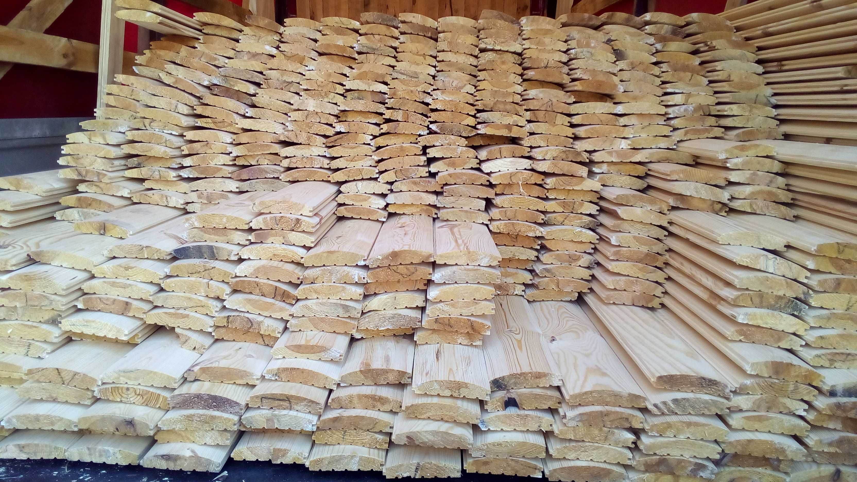 Фальш-брус сосна 130/140*20/25/35*3/4 м доска пола, террасная доска