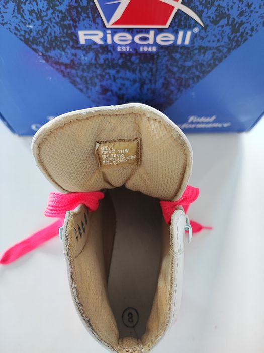 Sprzedam Wrotki RIEDELL model Angel 111 Białe, Rozmiar 8