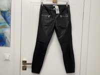 Nowe z metkami skórzane spodnie marki Mango rozmiar 36