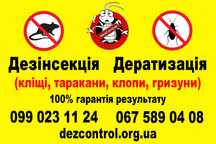 Дезінсекція з гарантією — Позбудьтеся шкідників за 1 візит