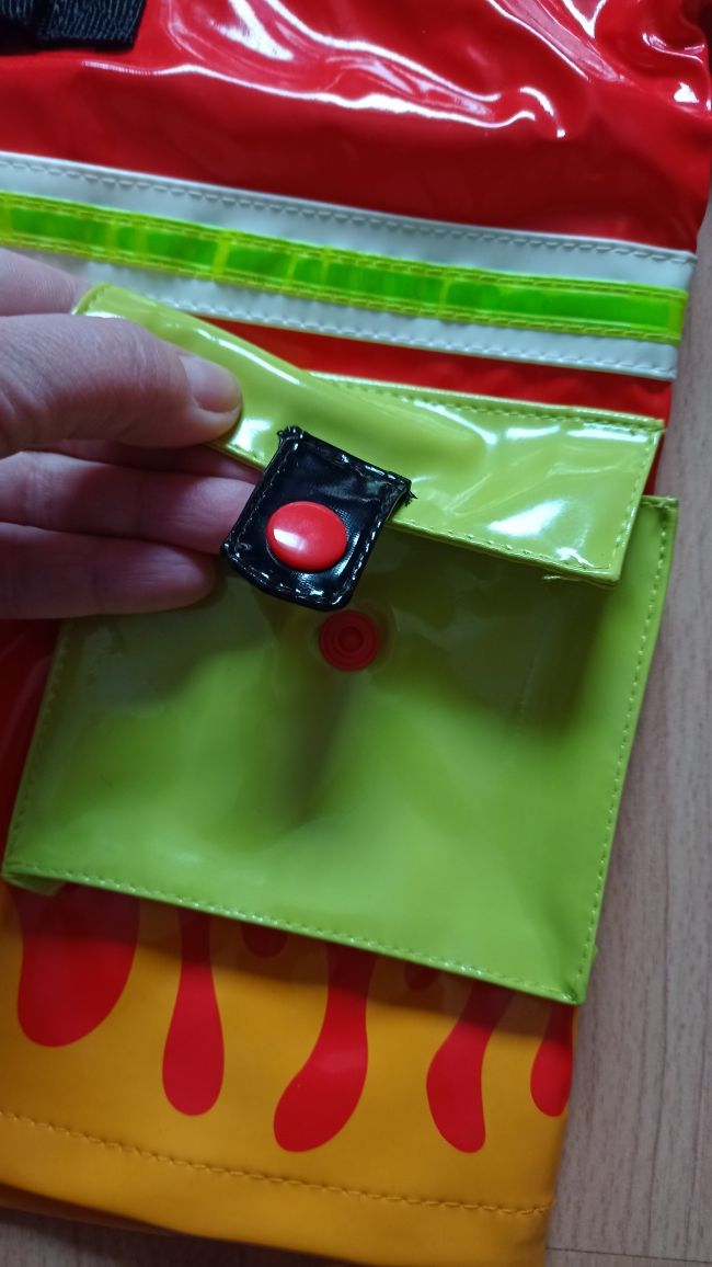 Kidorable My First Raincoat płaszcz kurtka przeciwdeszczowa strażak