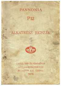 Katalog Części Pannonia P12