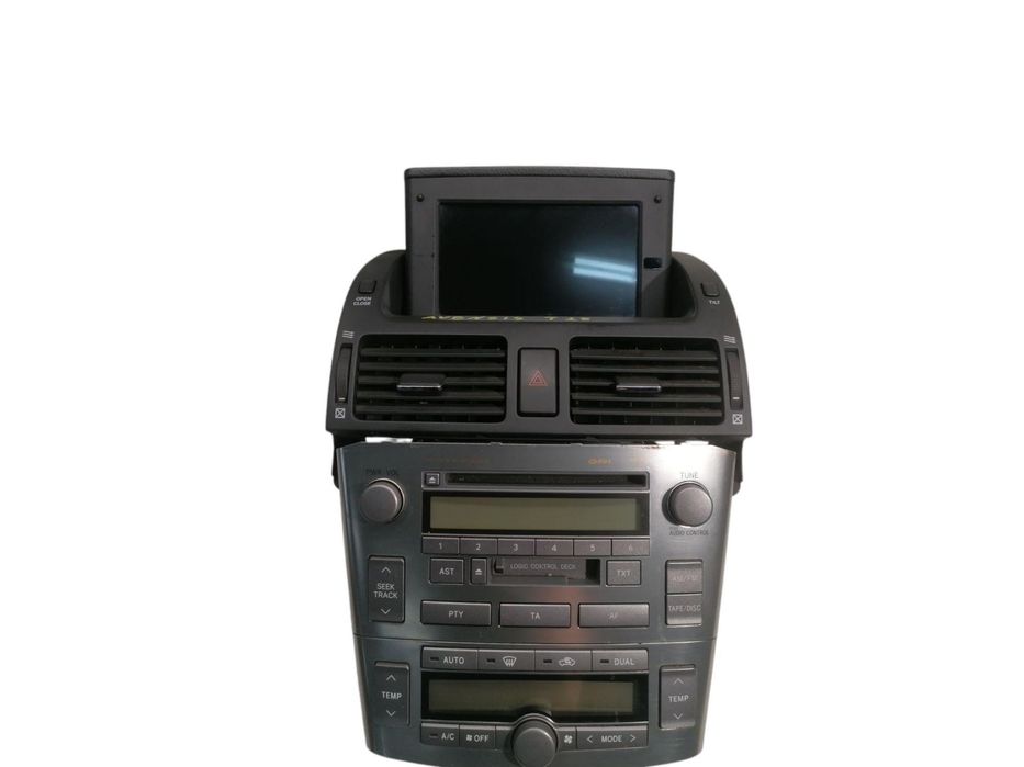 RADIO CD NAWIGACJA WYŚWIETLACZ TOYOTA AVENSIS T25 03-06 86120-05081