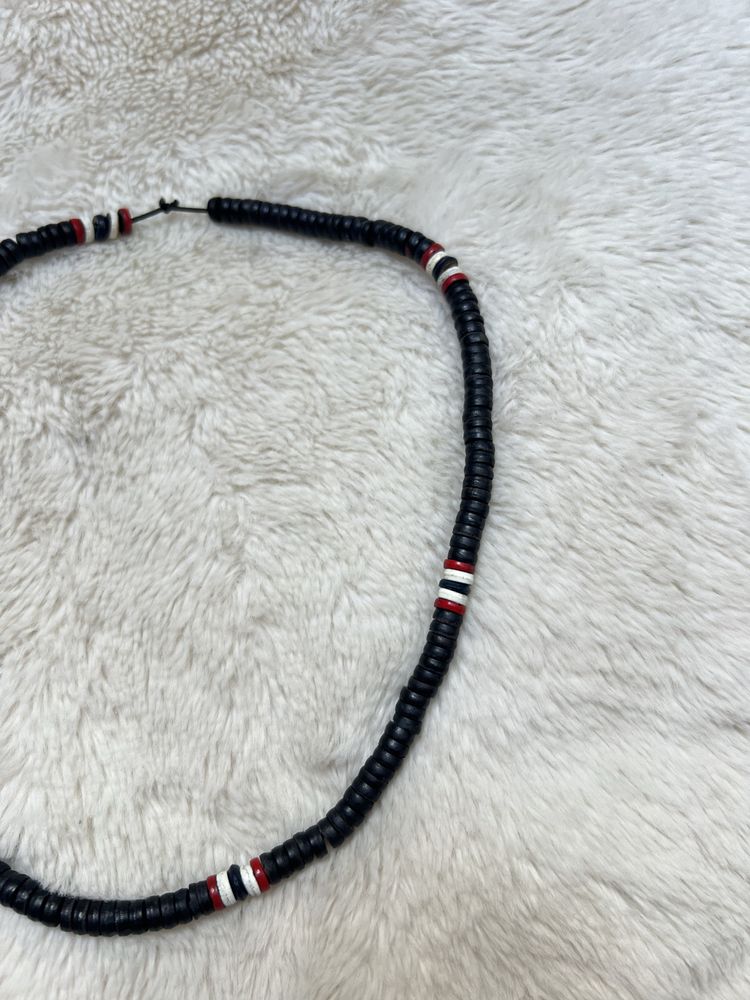 Naszyjnik surfer drewniany egzotyczny męski drewno handmade etno 20