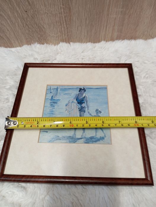 Ramka na zdjecia drewiana