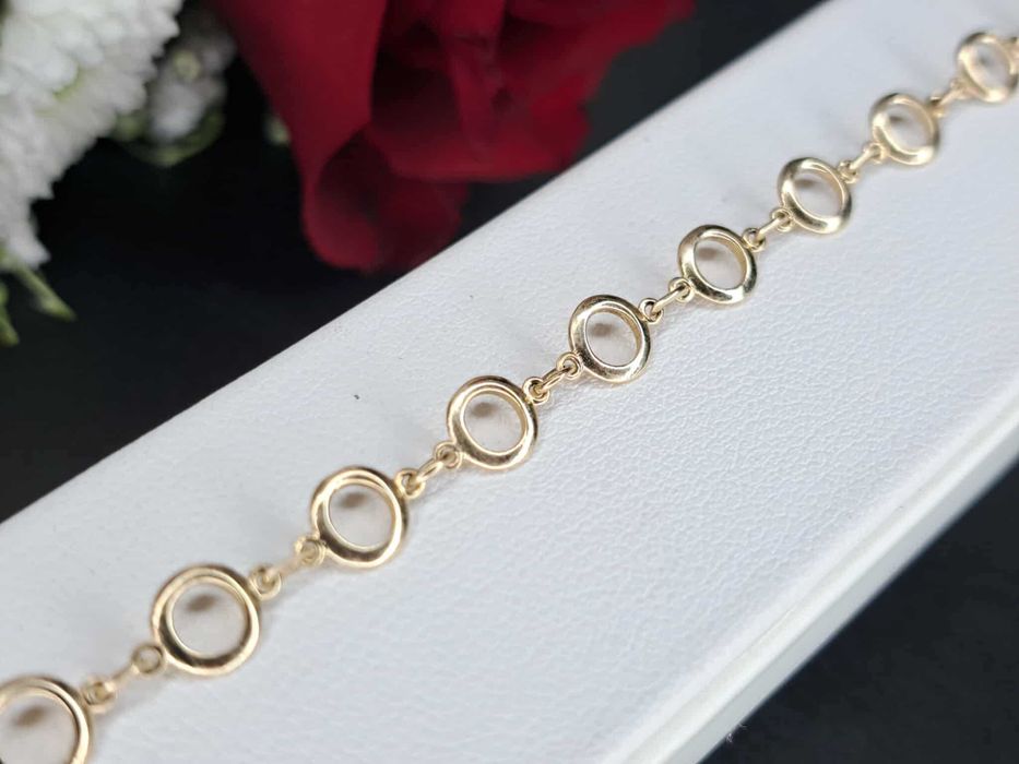 NOWA ZŁOTA BRANSOLETKA 2,62 GR. próba: 585 Komis Redi