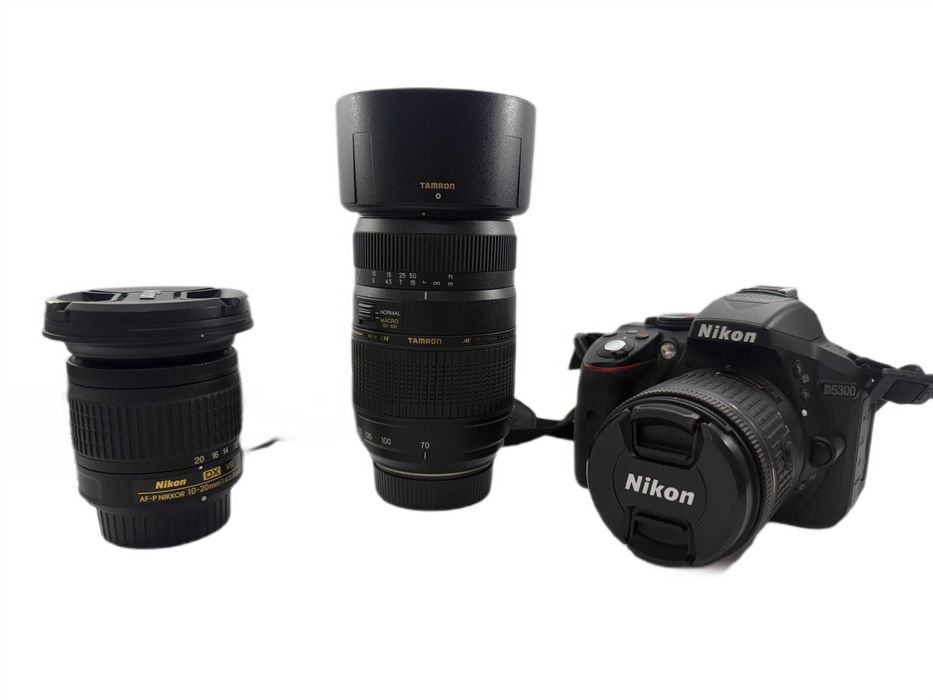 NIKON D5300 ; body + 3 obiektywy + akcesoria