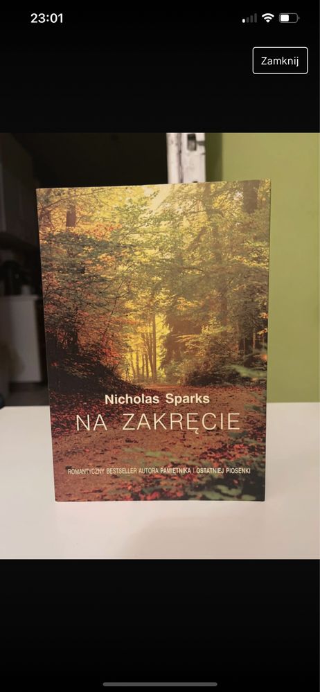 Na zakręcie Nicholas Sparks