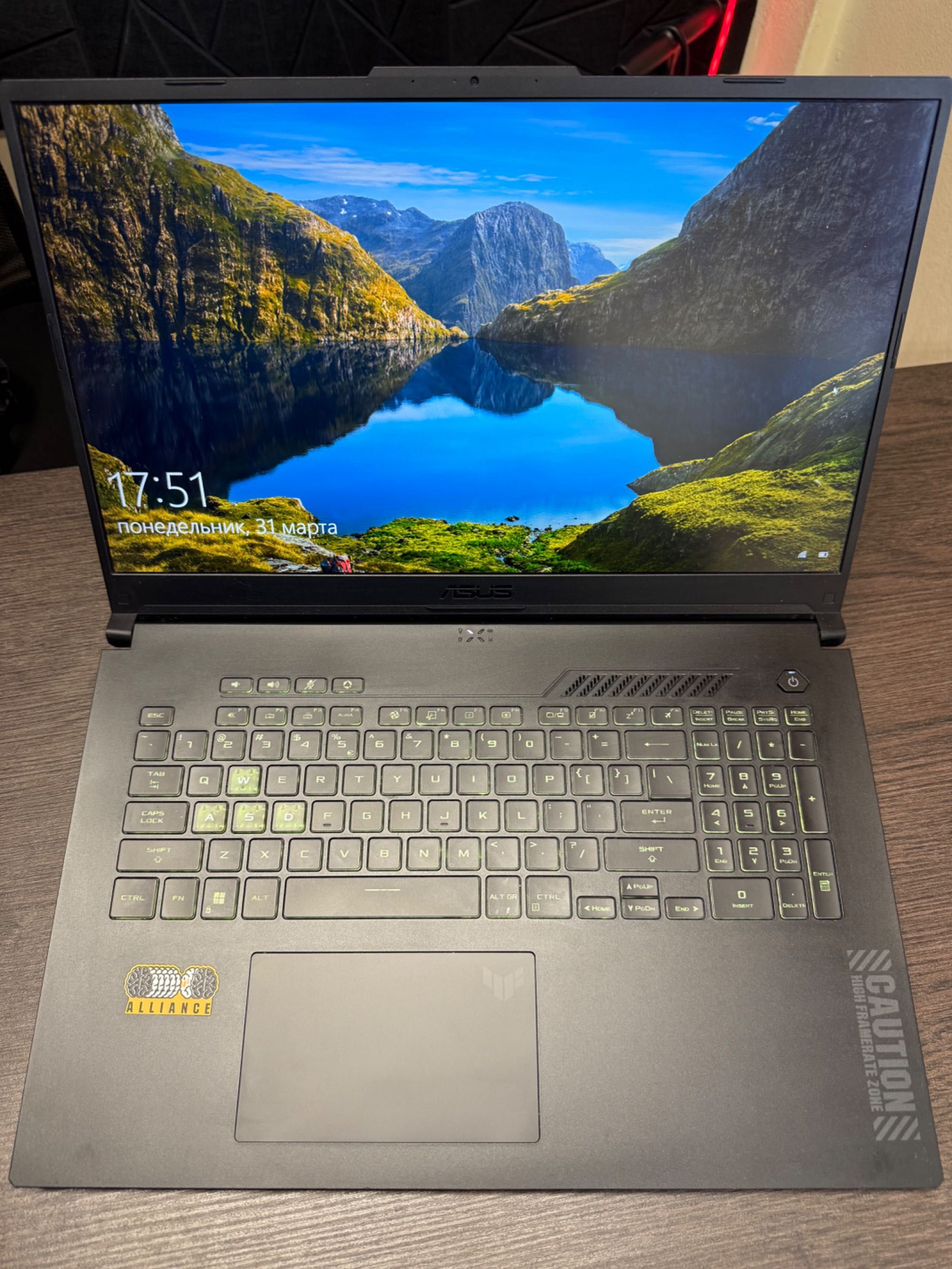 Ігровий ноутбук/пк Asus TUF GAMING F17