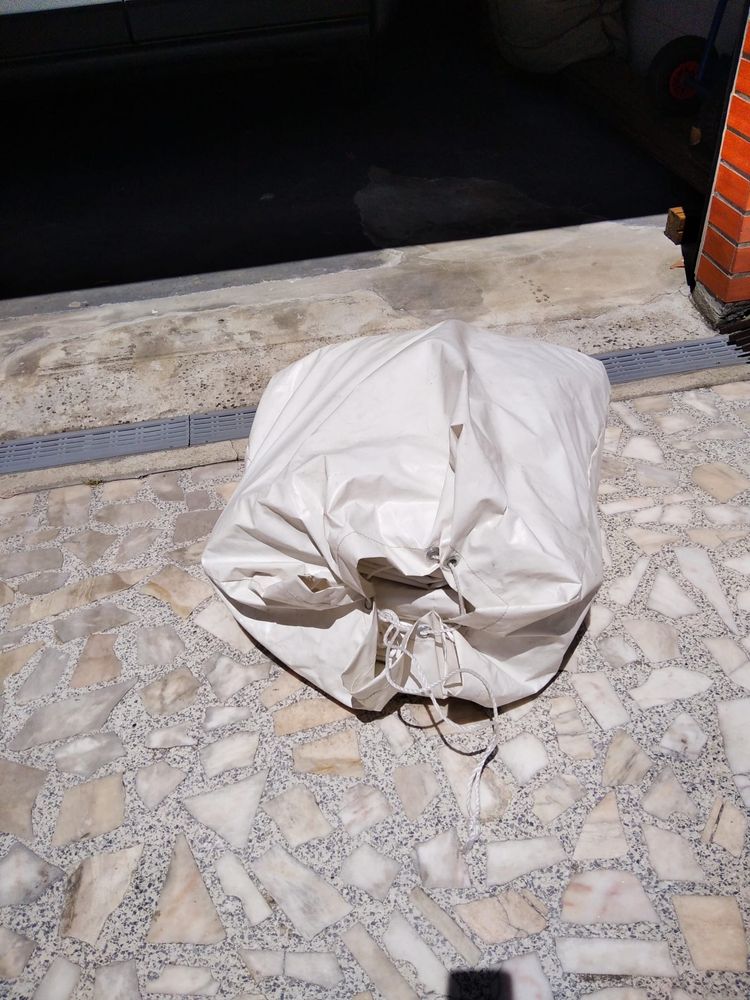 Toldo oleado reforçado novo, nunca usado