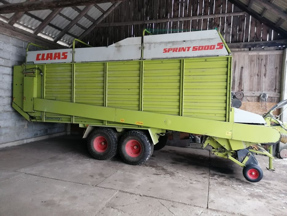 Przyczepa samozbierająca Claas Sprint 5000s