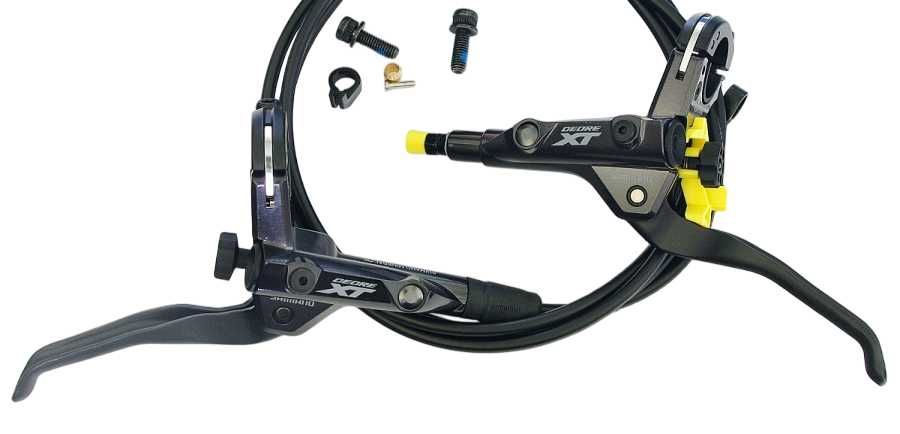 Hamulce Shimano Deore XT BR-M8120/BR-M8100 + BL-T8100 TREKKING, NOWE