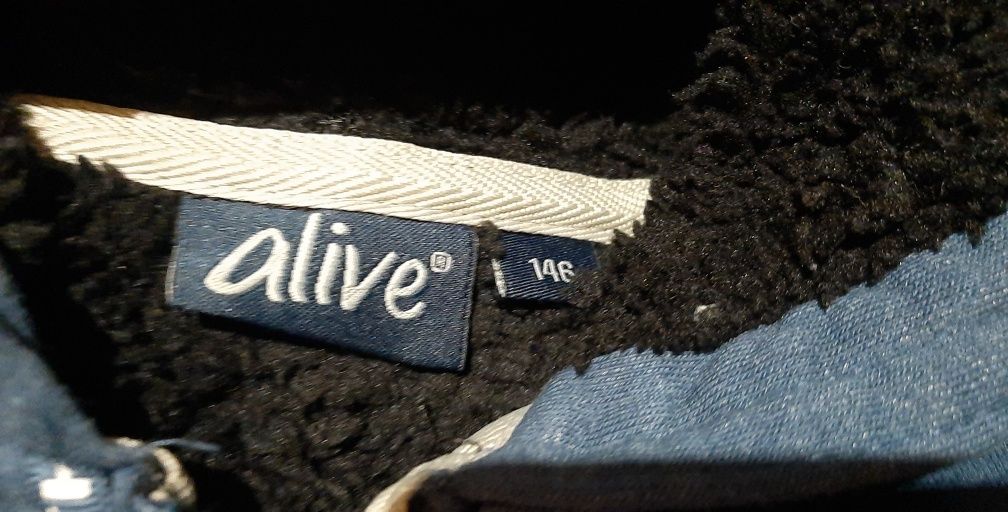 Zestaw kamizelka/ bezrękawnik i bluza ocieplana Alive roz. 146-152