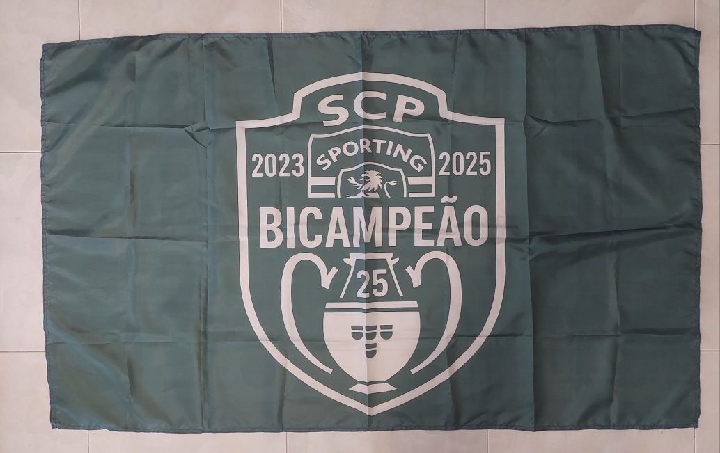 Bandeira do Sporting BI campeāo 150 X 90 cm