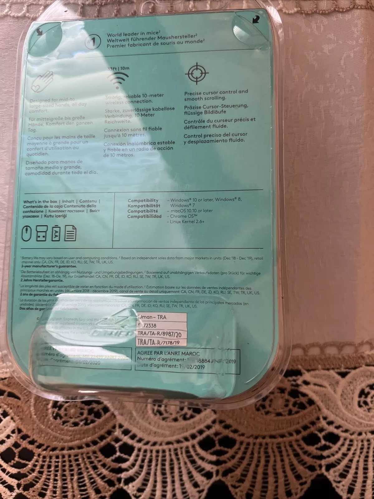 Мышь беспроводная Logitech M190