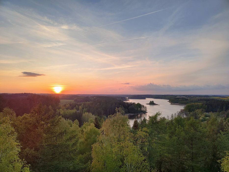 Domek całoroczny ,,Sosnovia" Mazury balia jacuzzi sauna