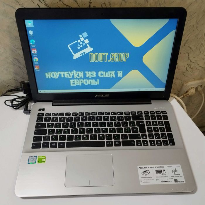 Ноутбук Asus F-555U | Full HD | Core i5-6200U | видео 2гб | 8/500 гб