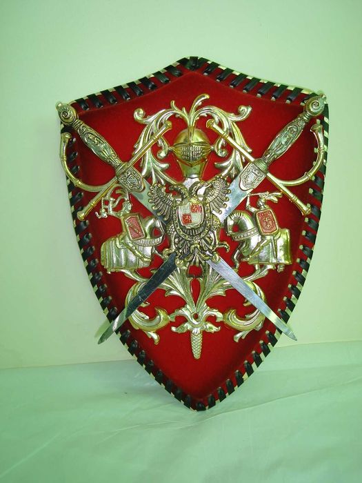 Герб Тамплиеров рыцарский сувенир украшение на стену