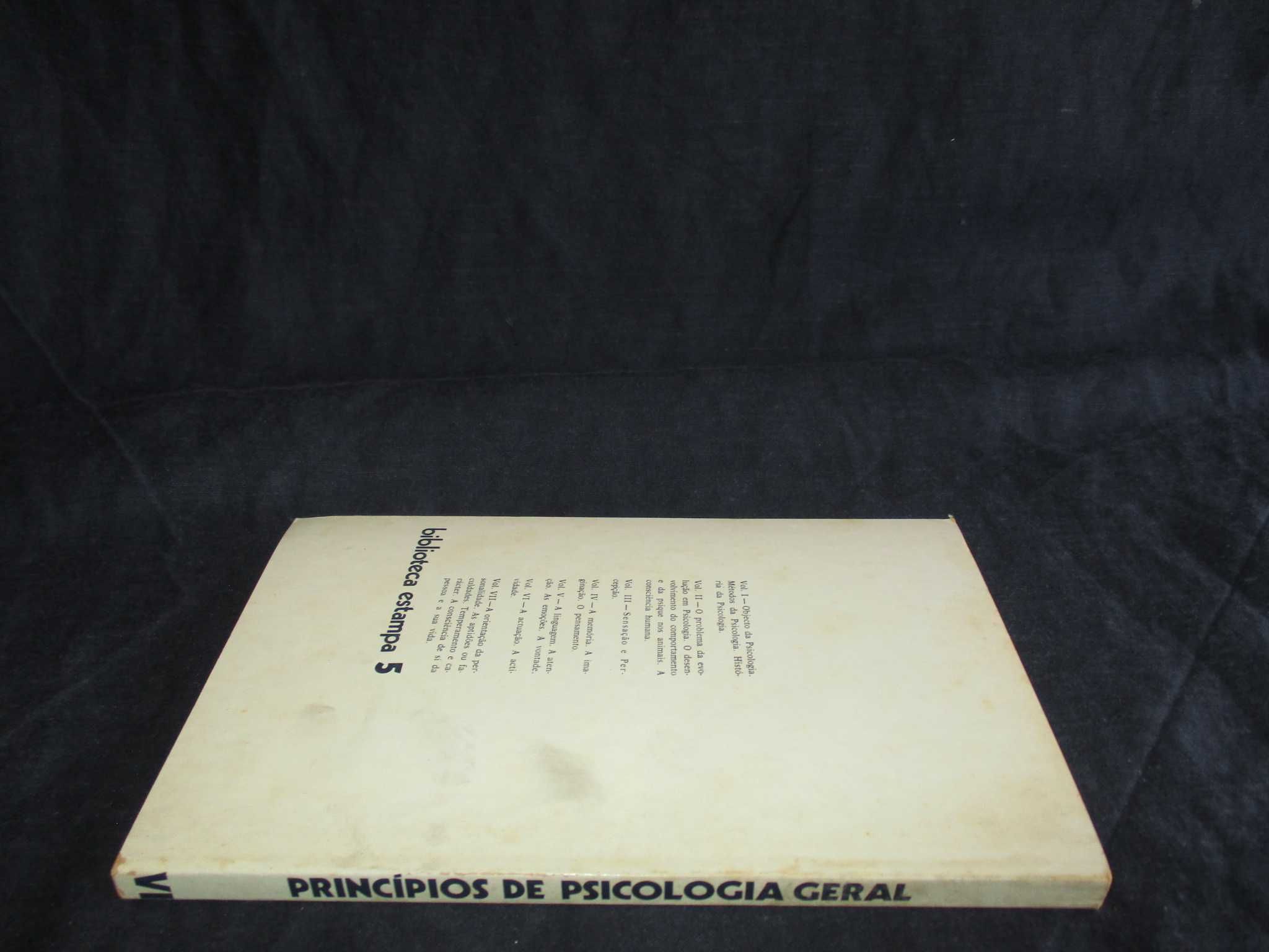 Livro Princípios de Psicologia Geral Rubinstein