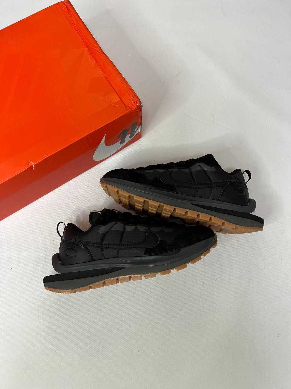 Кроссовки Nike Vaporwaffle Sacai Black Gum ОРИГИНАЛ Торг