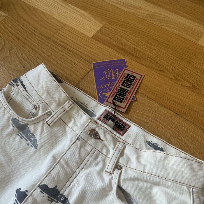 Corteiz Alcatraz Denim Jeans White