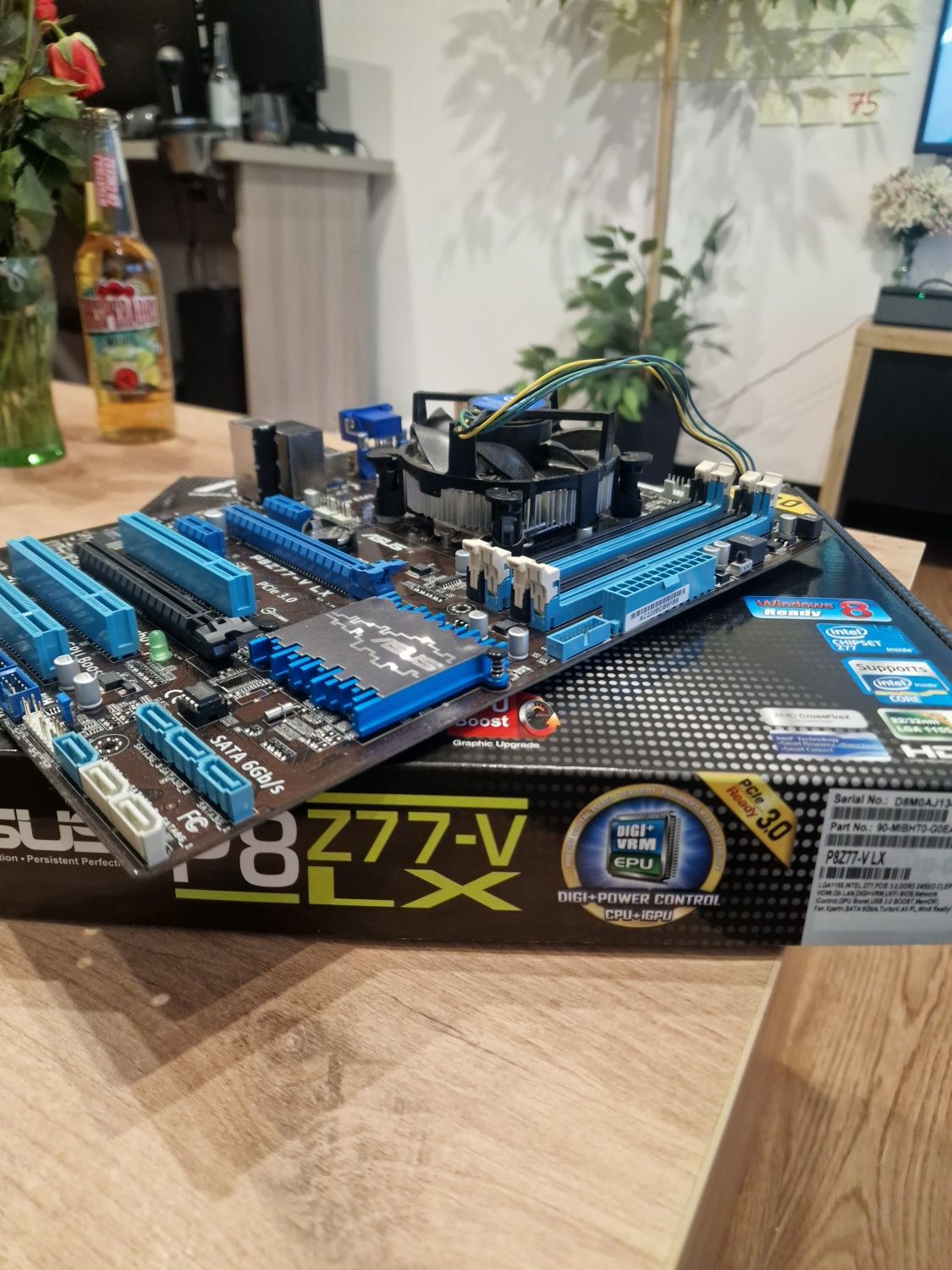 Płyta główna Asus p8 z77v z procesorem i5-3470
