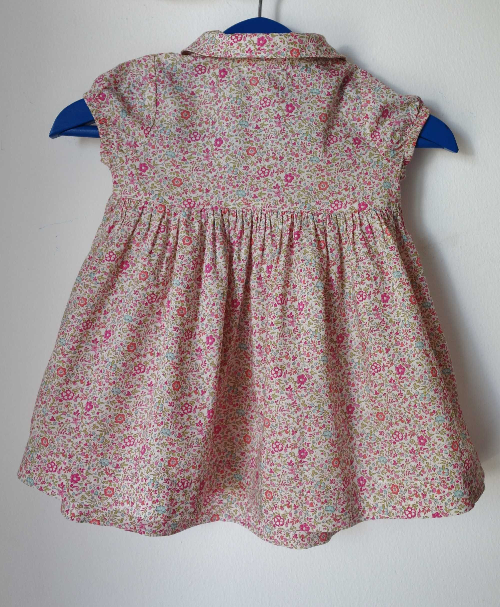 Vestido verão para menina 6M Laranjinha como novo *Envio gratuito