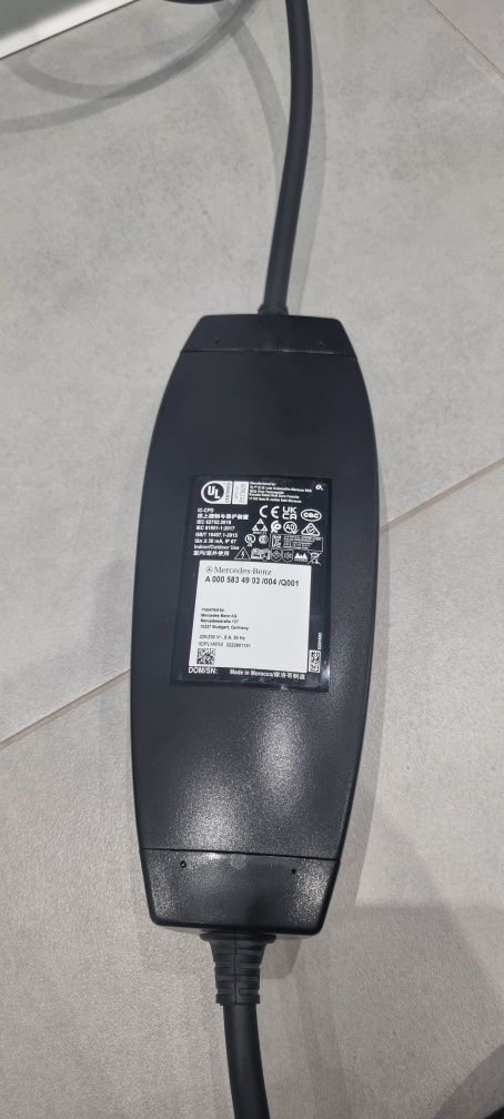 Ładowarka zasilacz TYPE 2 oryginalna Mercedes Benz Hybryda Electric