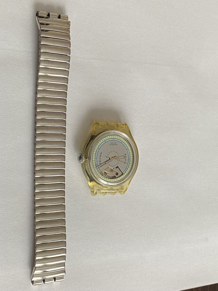 Swatch automatic SAK100 tzw. FRANCOIS OPEN HEART ETA 2842