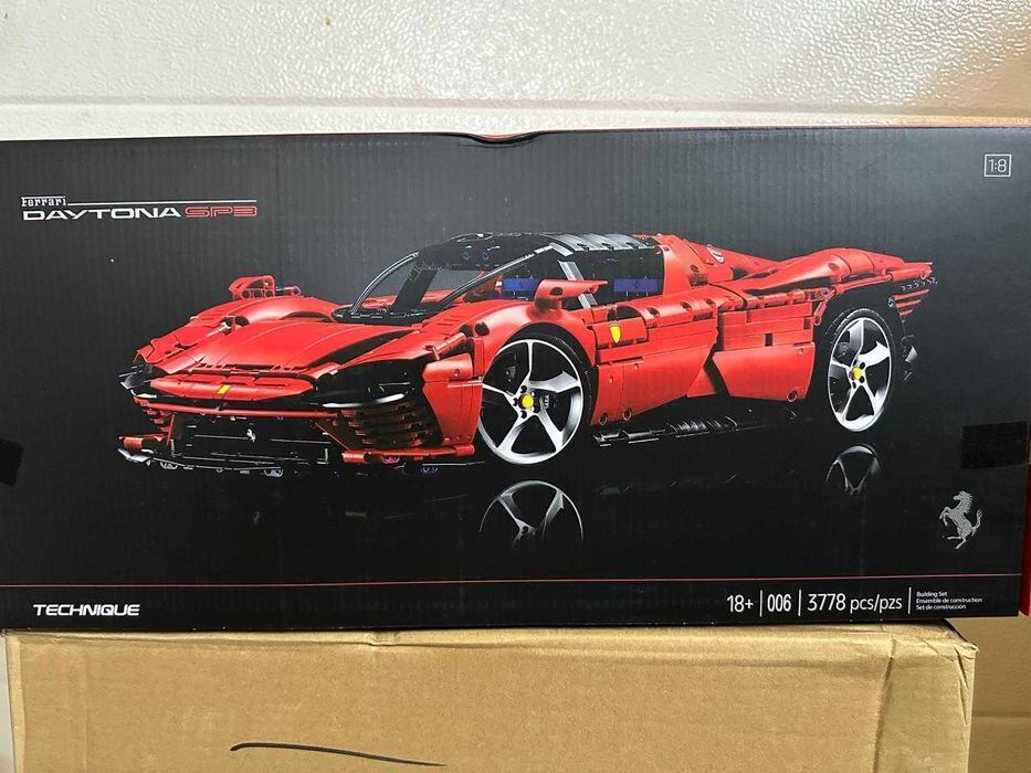 Конструктор FERRARI  SP-3 3778 деталей, маштаб 1:8 схожий на  Lego