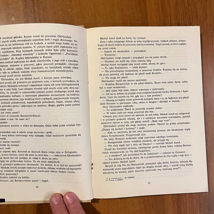 Wielka przygoda Michała Anioła ; Irving Stone