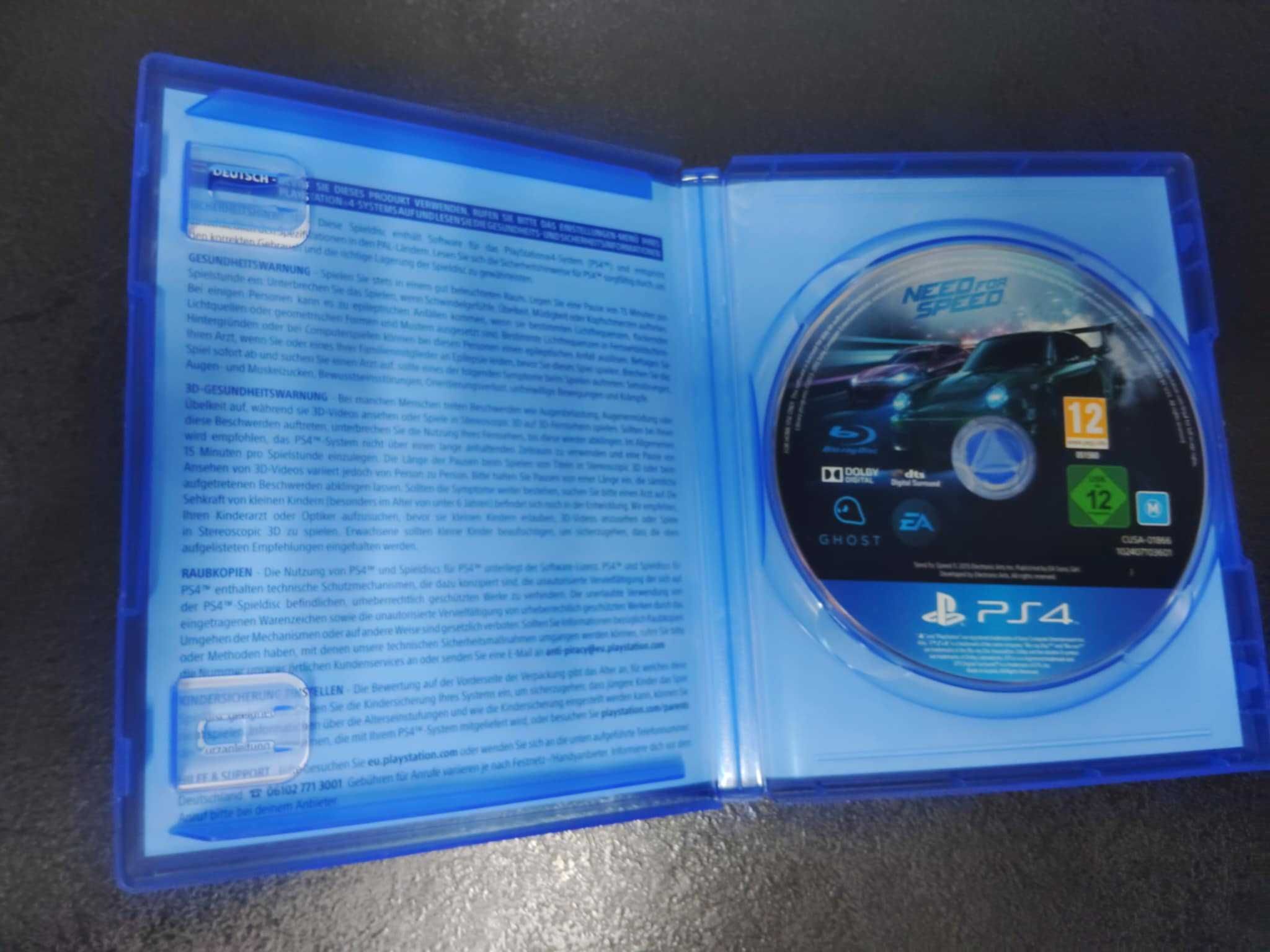Need for Speed PS4 2016 nfs Polskie napisy są w grze
