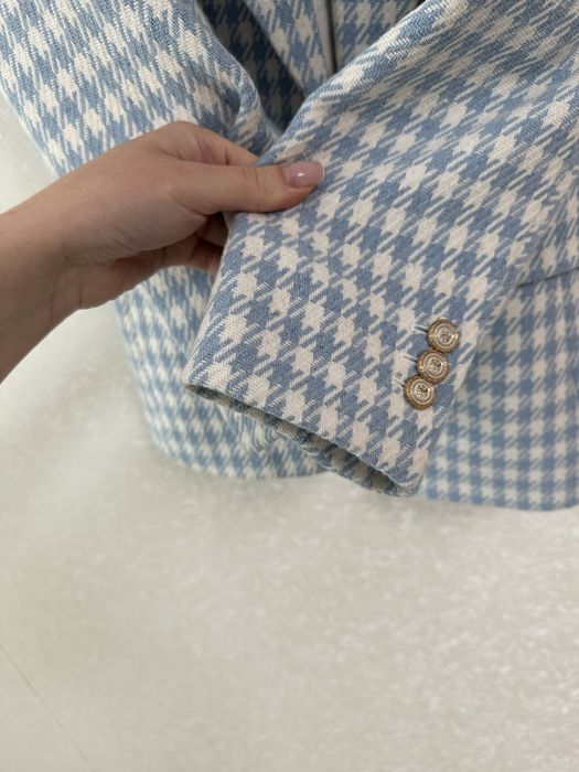 Твідовий піджак zara
