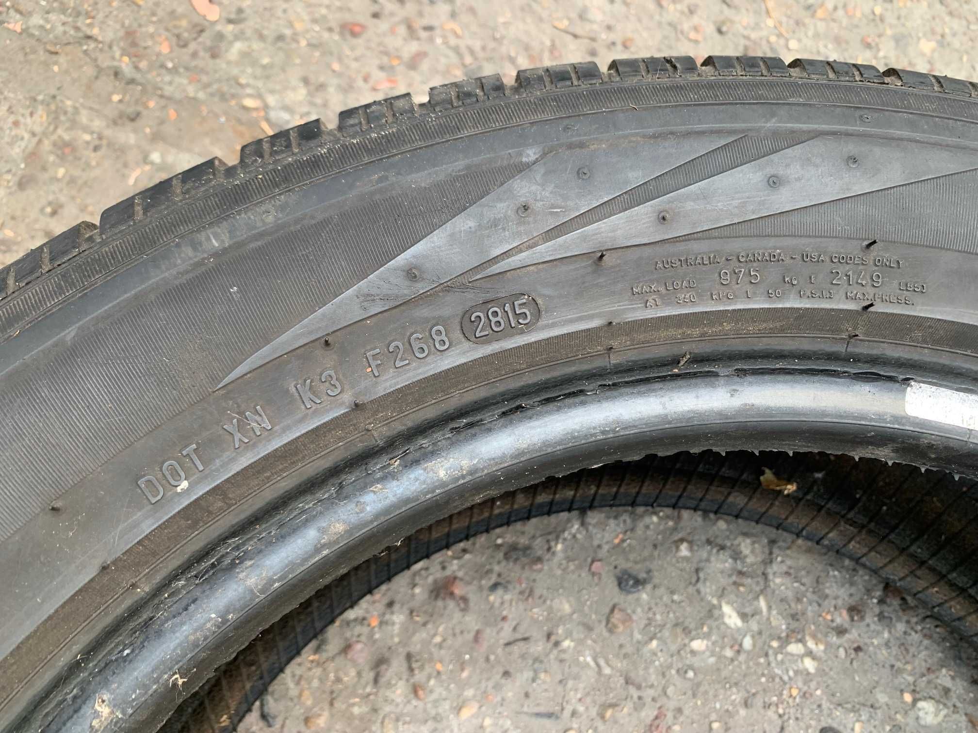 4x zimowe PIRELLI Scorpion ICE&SNOW 235/60R18 107H XL - 2x6 mm, 2x7mm