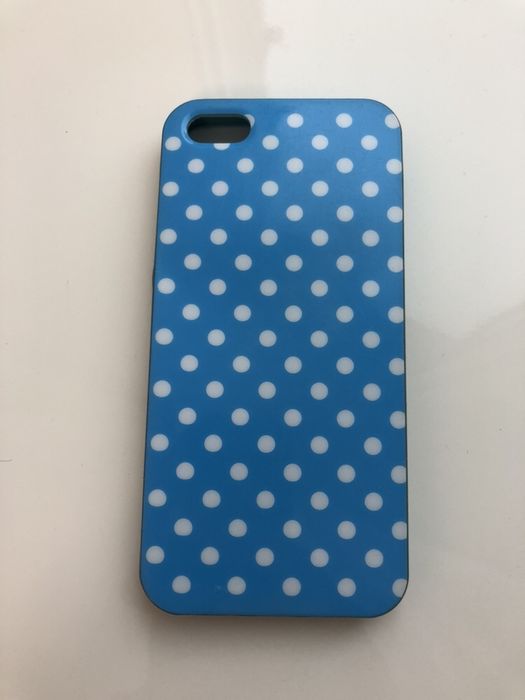 Чехол iPhone 5/5s/5SE (в горошек)