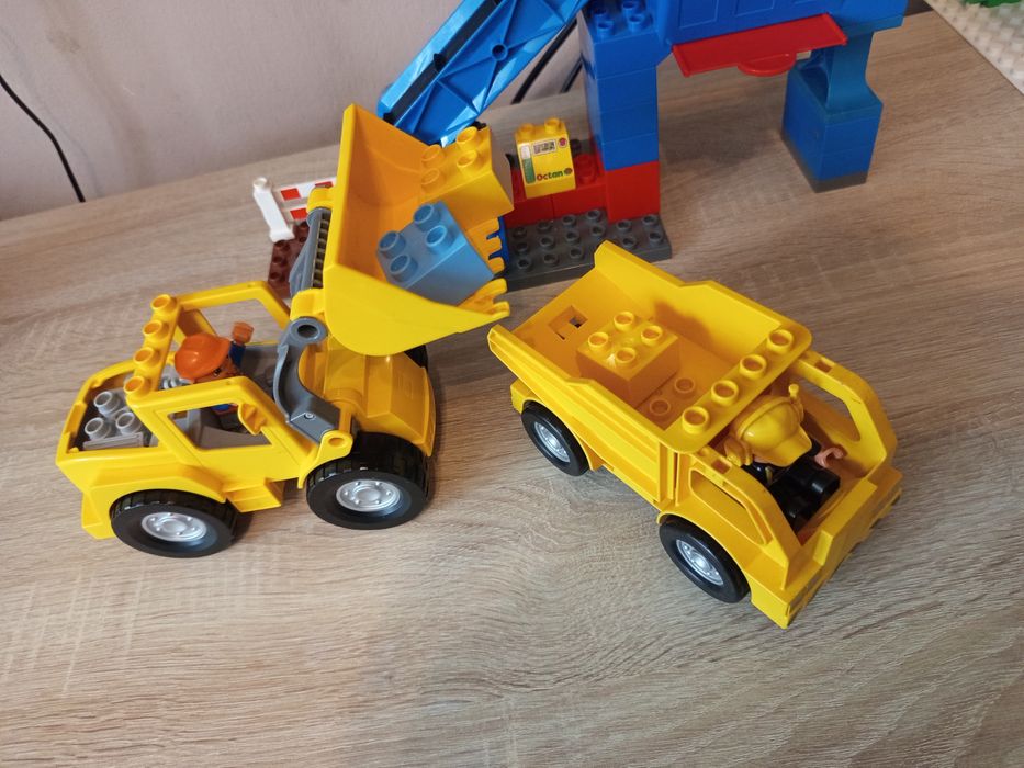 LEGO Duplo żwirownia budowa koparka wywrotka