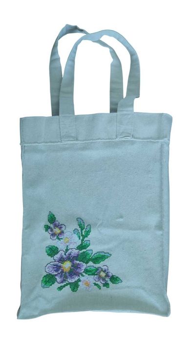 Продам сумку шоппер з вишивкою