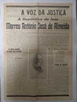 Jornal A VOZ DA JUSTIÇA, 2 Nov. 1929