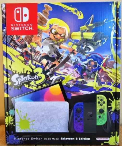 Nintendo Switch Oled Edição Splatoon 3 edition