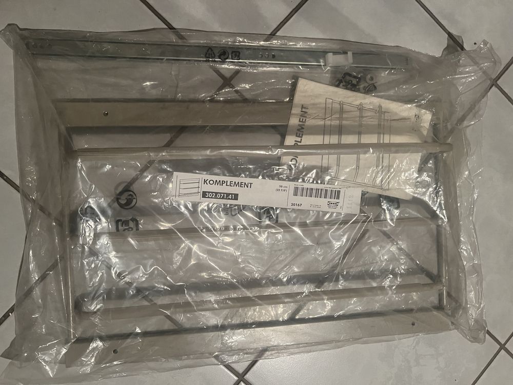 Ikea komplement nowa wysuwana półka