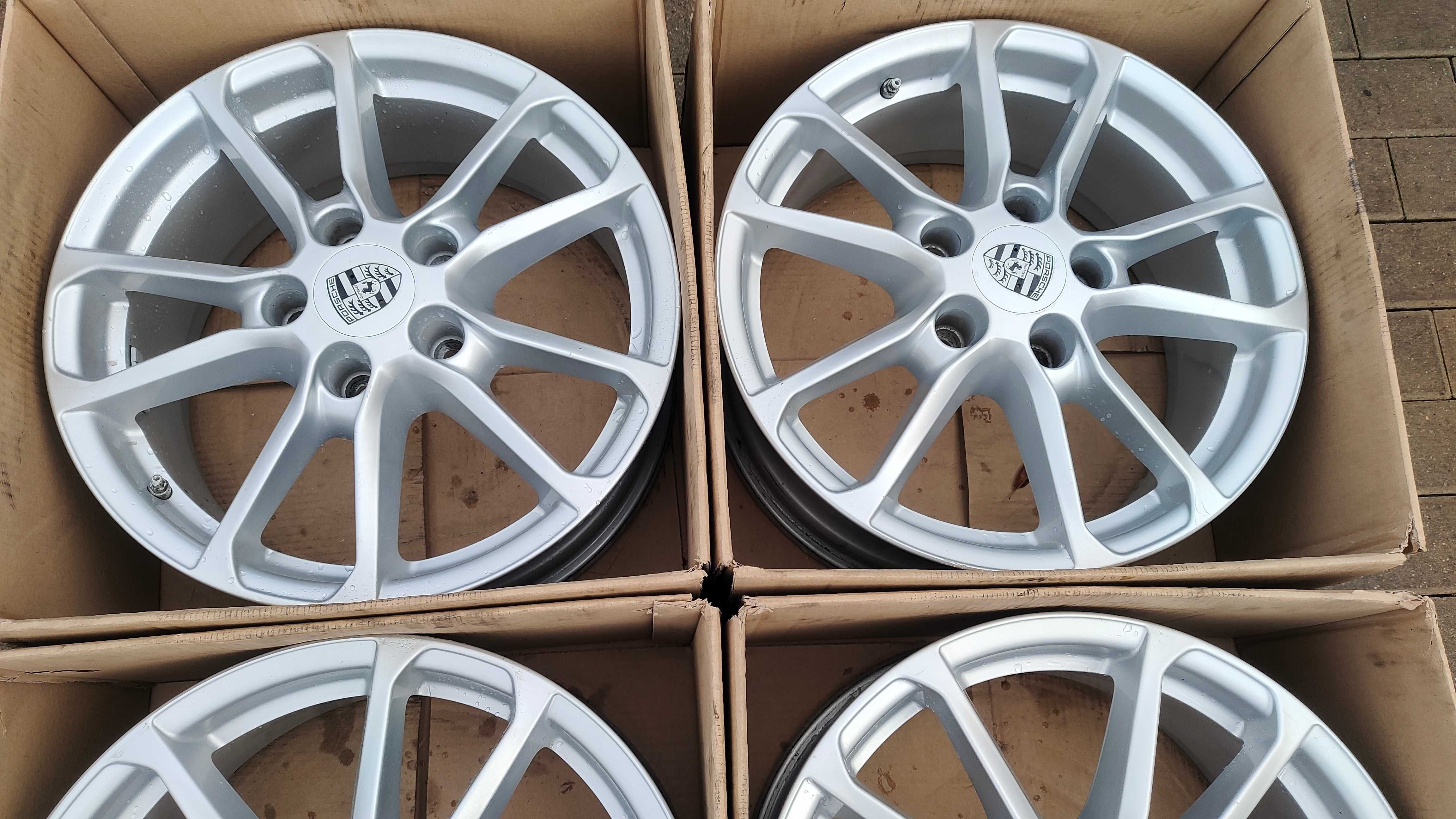 Oryginalne Felgi Aluminiowe BBS PORSCHE CAYENNE 18 5x130 8J ET53