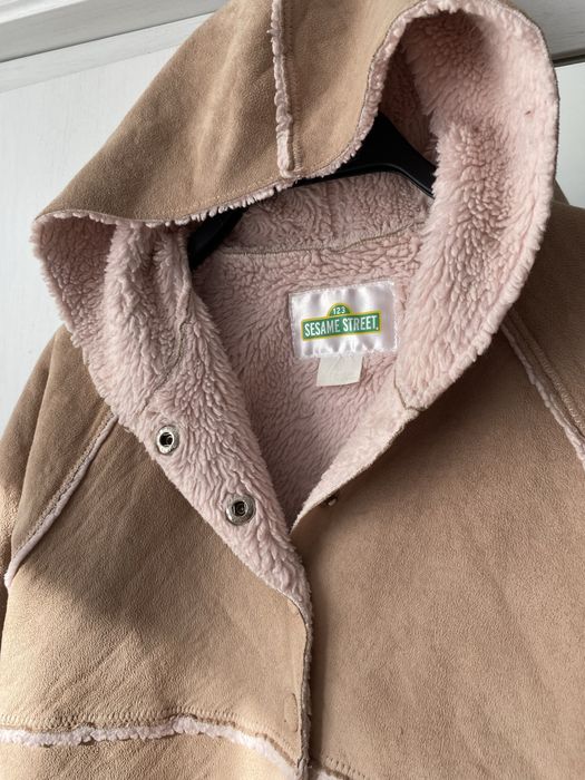 Sesame Street 4 lata 104 cm bawełna 27% dziecięca kurtka płaszczyk