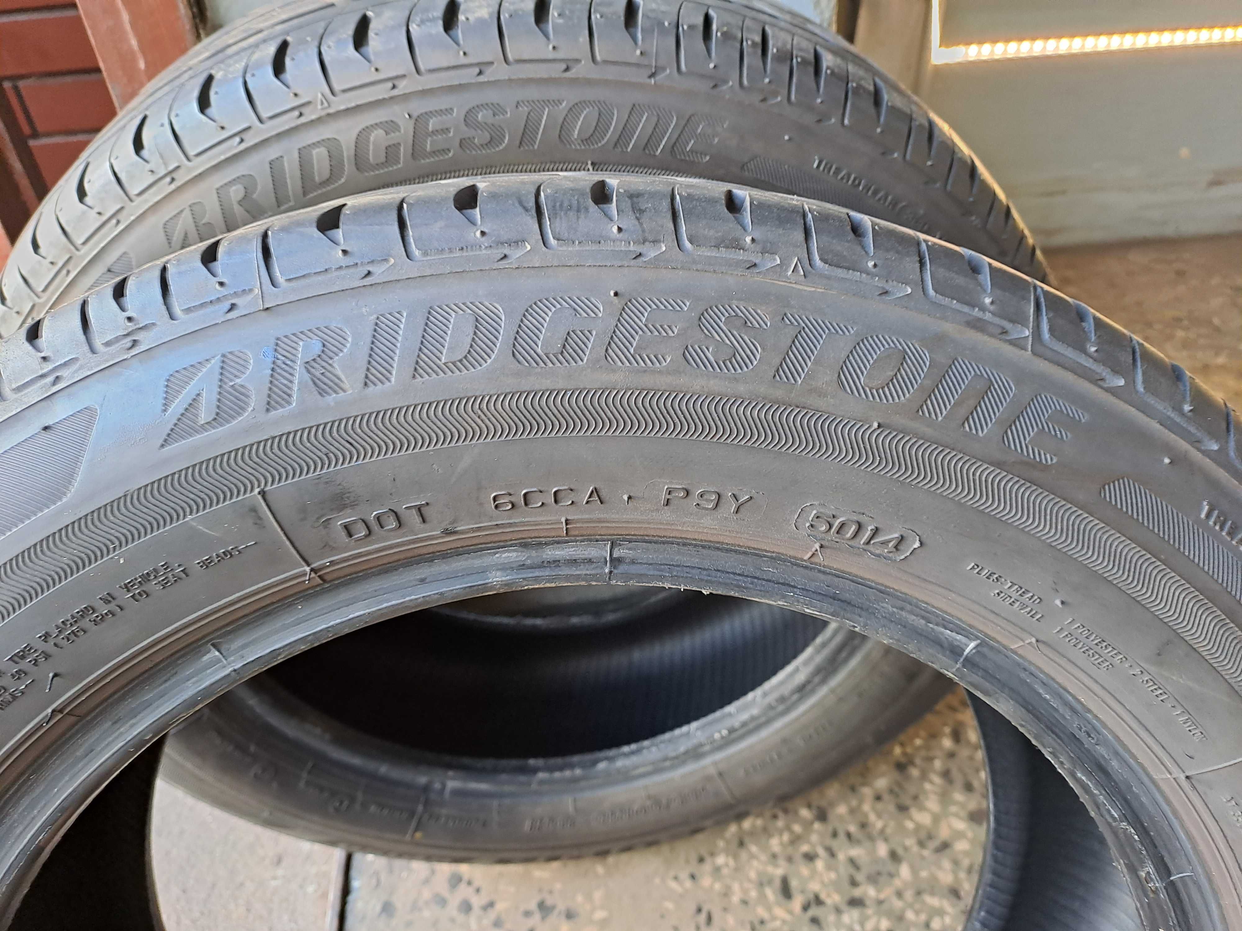 185/60r15 bridgestone opony letnie uzywane 7mm