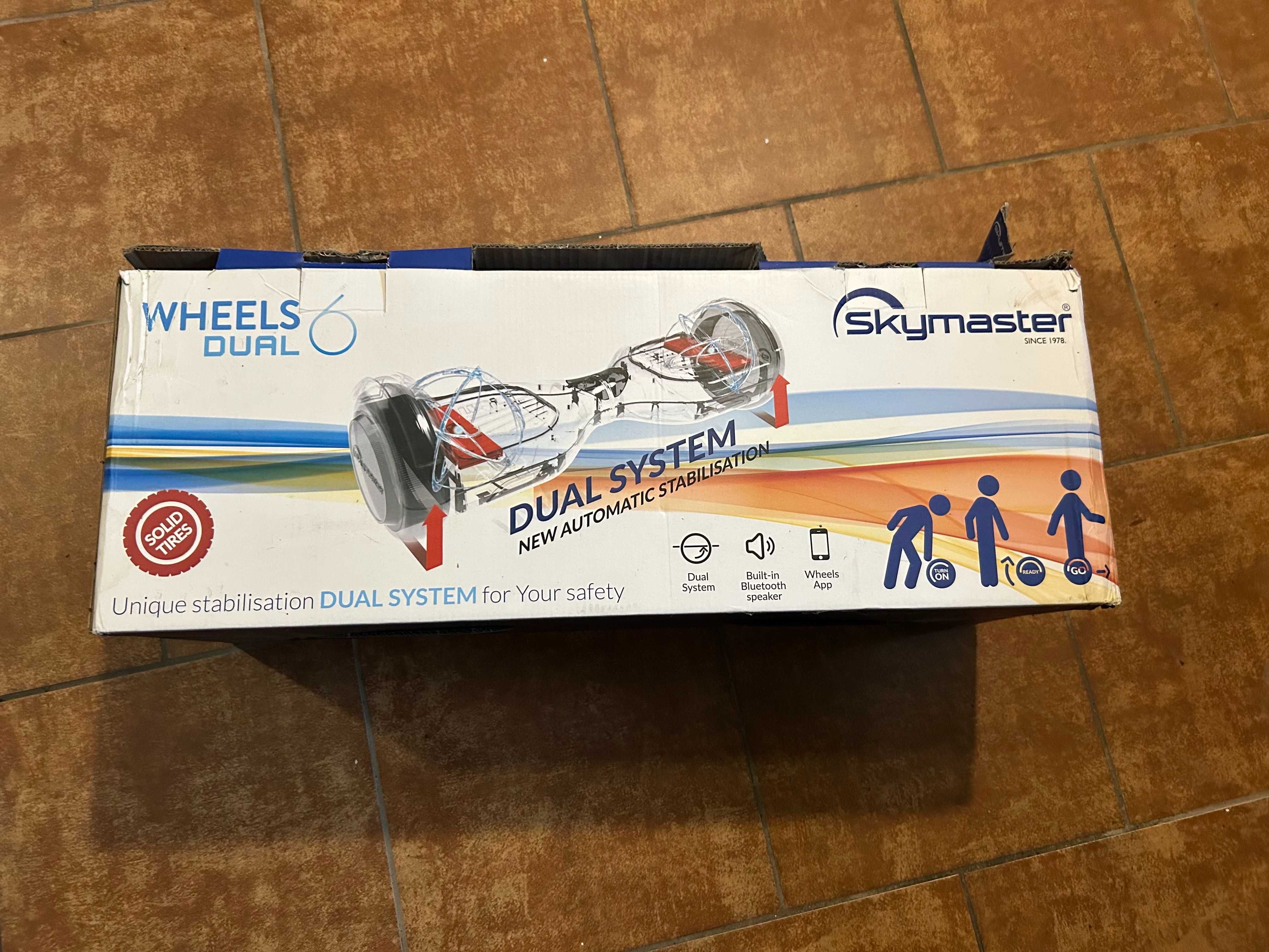 Deskorolka elektryczna Skymaster Wheels Dual 6, Dual System